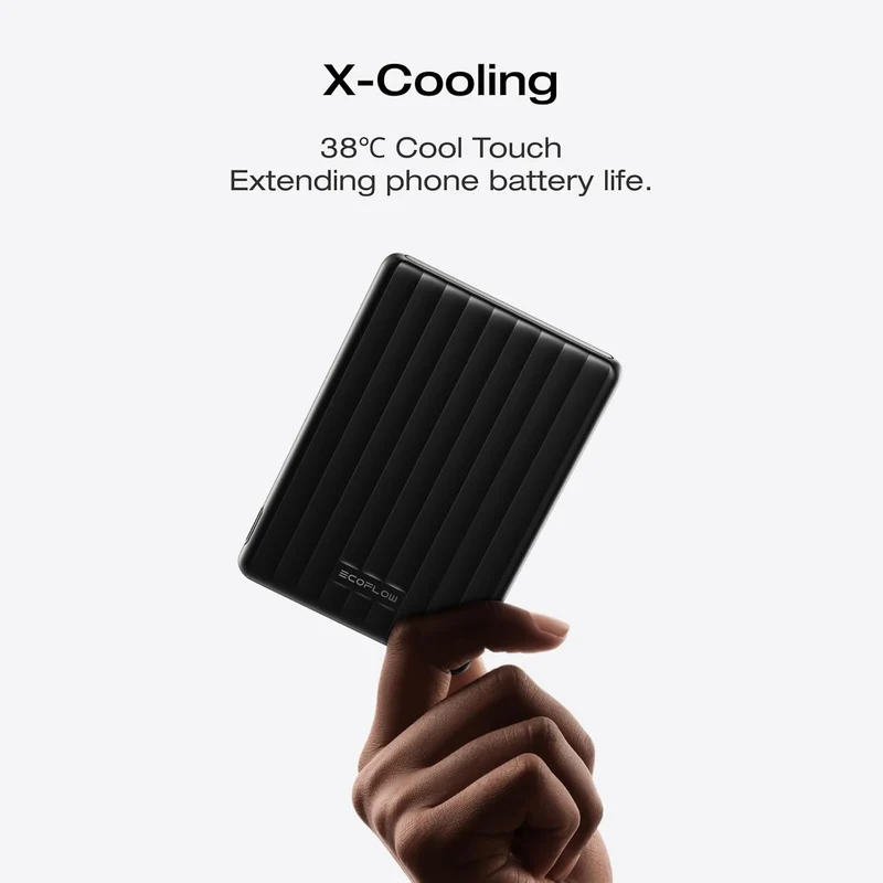 Power Bank EcoFlow RAPID, 5,000 mAh, Negro