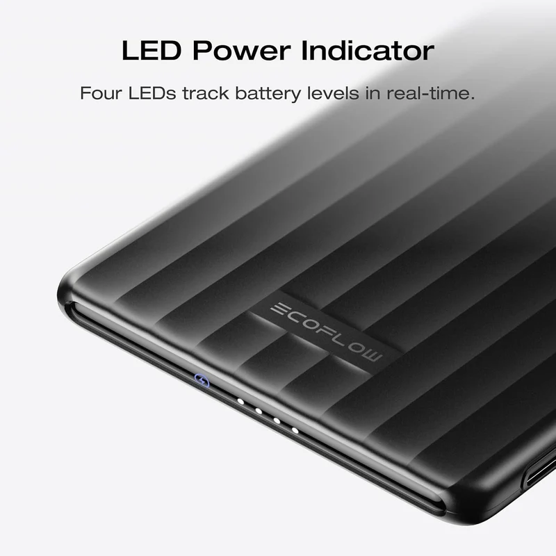 Power Bank EcoFlow RAPID, 5,000 mAh, Negro