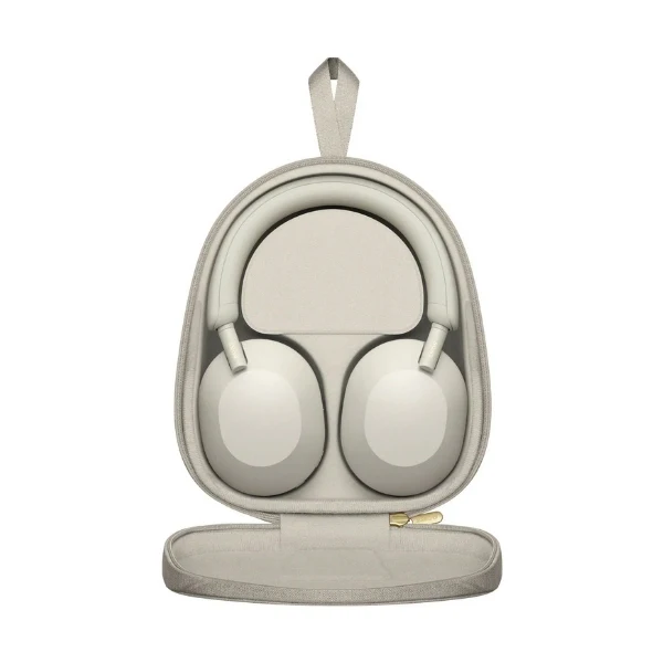 Audífonos Sony WH-1000XM5 Inalámbricos Bluetooth con Cancelación Activa de Ruido - Plateado