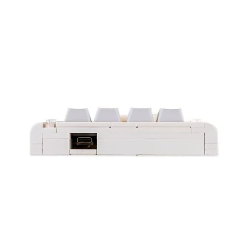Teclado Numerico KBDcraft 01 Addams Brick-Built Full Kit, Blanco