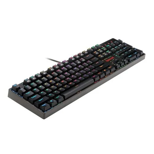Teclado Gaming Mecánico Redragon K582 Surara RGB Switches Outemu Red 104 Teclas Negro