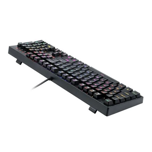 Teclado Gaming Mecánico Redragon K582 Surara RGB Switches Outemu Red 104 Teclas Negro
