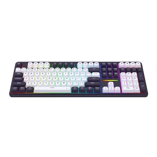 Teclado Gaming Mecánico Inalámbrico Redragon Antonium MCK745 Pro RGB 108 Teclas Morado