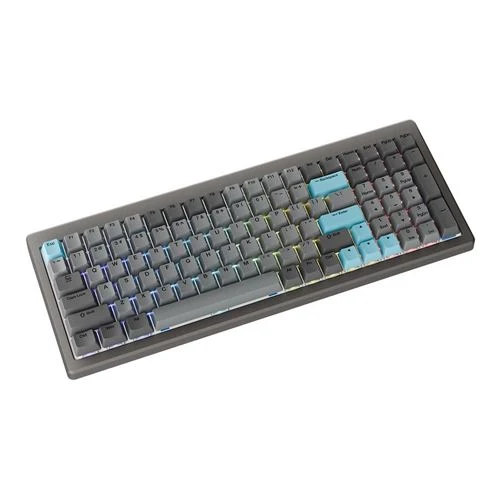 Teclado Gaming Inalámbrico Ducky Cushion 98 Formato 98% RGB Níquel