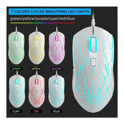 Combo Teclado y Mouse MageGee K1 Blanco