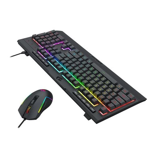 Combo Teclado y Mouse Redragon Cableado Anti-Ghosting Negro