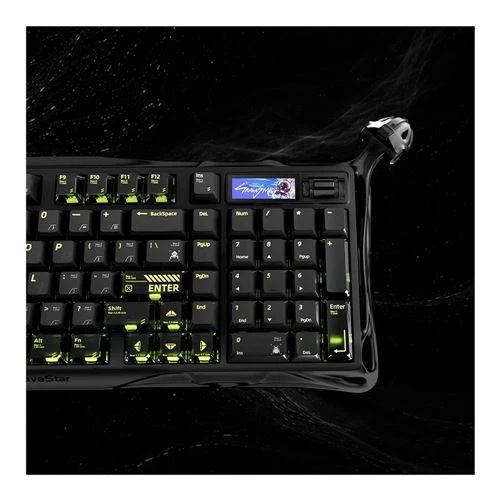 Teclado Gaming Mecánico Inalámbrico GravaStar Mercury K98 Pro 98% RGB Negro