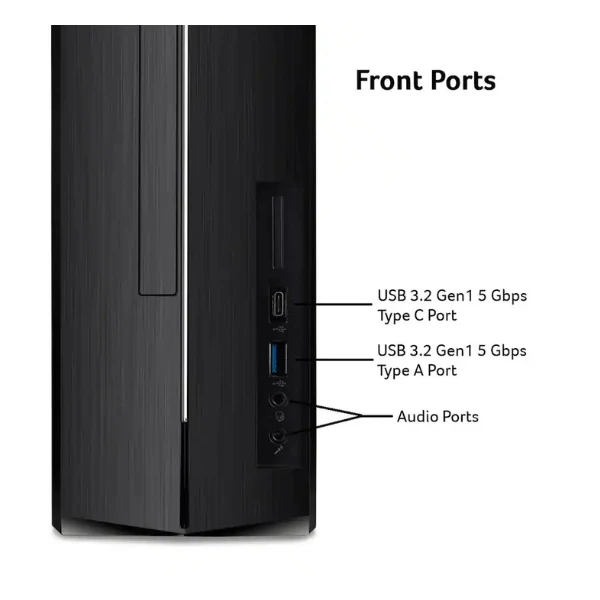 Computador Acer Aspire XC-1715 Intel Processor N150 (3.6 GHz) - 8 GB DDR5 - 512 GB NVMe M.2 - Intel Graphics - Win 11 Home - Black