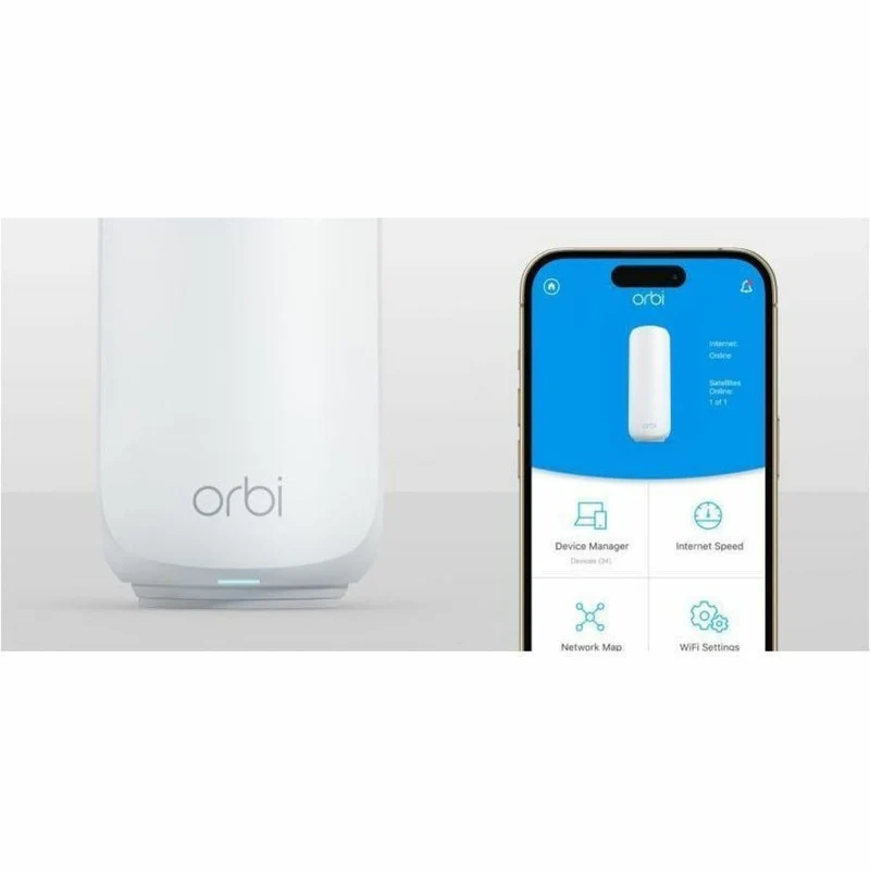 Router Netgear Orbi RBE372 Wi-Fi 7 IEEE 802.11be Ethernet Wireless Router