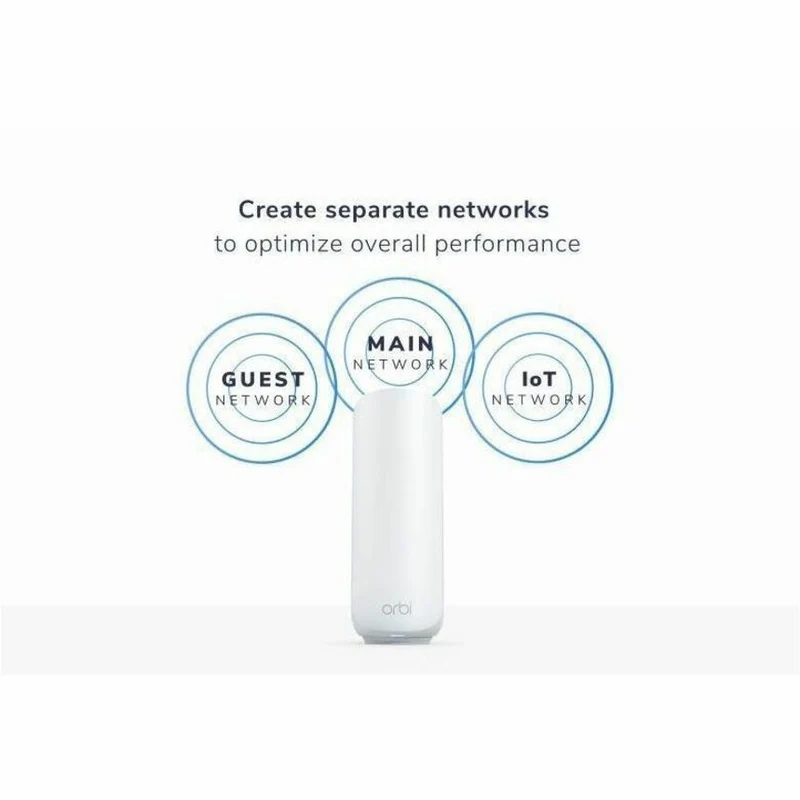 Router Netgear Orbi RBE372 Wi-Fi 7 IEEE 802.11be Ethernet Wireless Router