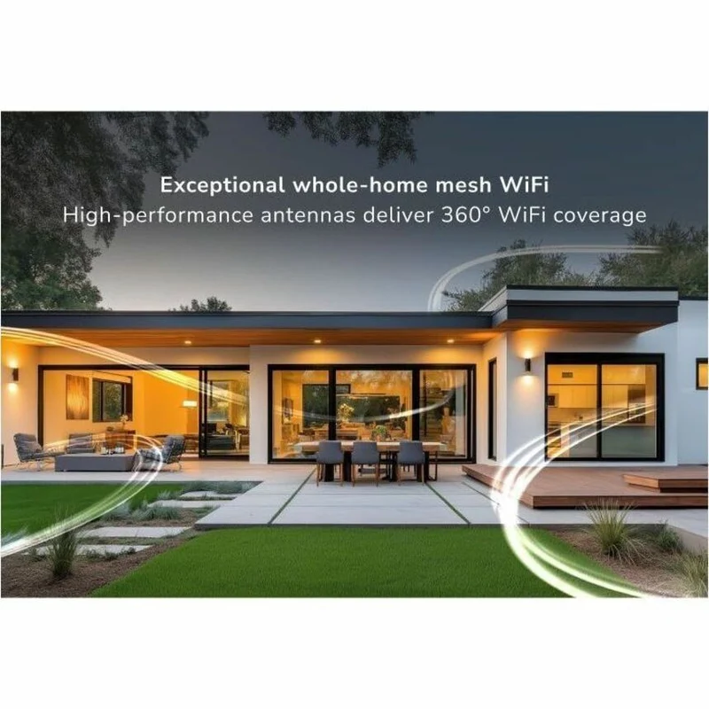 Router Netgear Orbi RBE372 Wi-Fi 7 IEEE 802.11be Ethernet Wireless Router