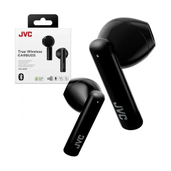 Audífonos JVC HA-A4T True Wireless Bluetooth In-Ear IPX4 - Negro