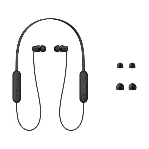 Audífonos Sony WI-C100 Inalámbricos Bluetooth In-Ear IPX4 - Negro