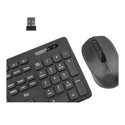 Combo Teclado y Mouse Inalámbrico Riitek RK200