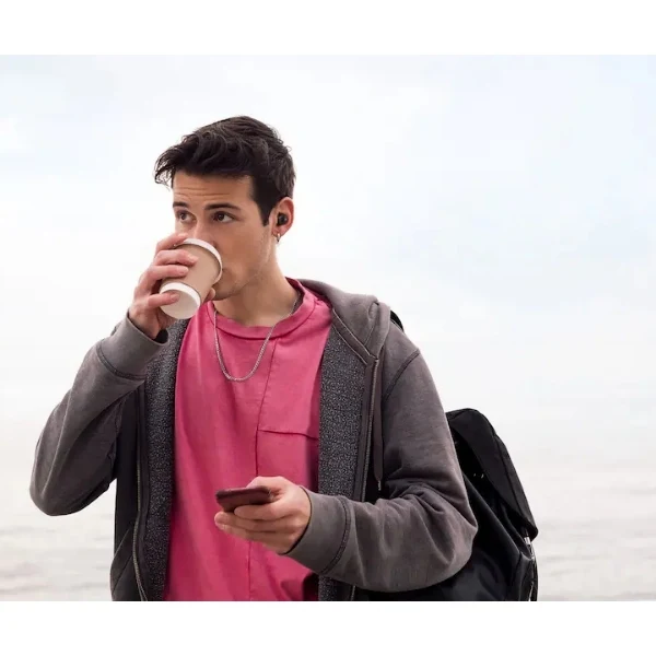 Audífonos JVC Gumy Mini HA-A6T True Wireless Bluetooth IPX4 - Negro