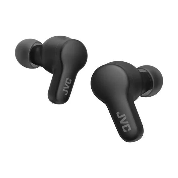 Audífonos JVC Gumy True Wireless Bluetooth 5.3 con 24 Horas de Batería - Negro