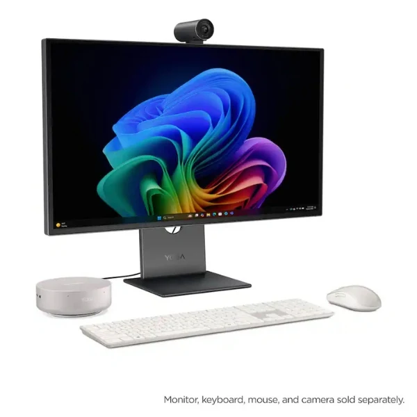 Mini PC Lenovo Yoga Intel Core Ultra 5 325 (4.5 GHz) - 16 GB LPDDR5X - 512 GB SSD - Intel Graphics - 100 W - Win 11 Home - Seashell