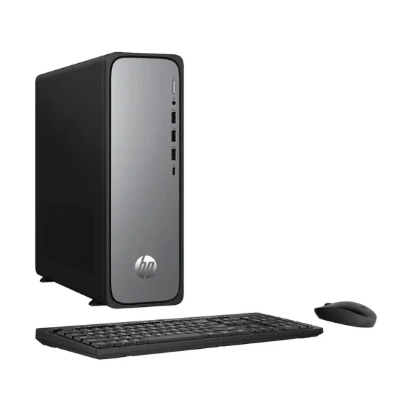 Computador HP OmniDesk Slim Intel Core i3 13100 (4.5 GHz) - 8 GB DDR5 - 256 GB NVMe M.2 - Intel UHD Graphics 730 - 180 W - Win 11 Home - Meteor Silver