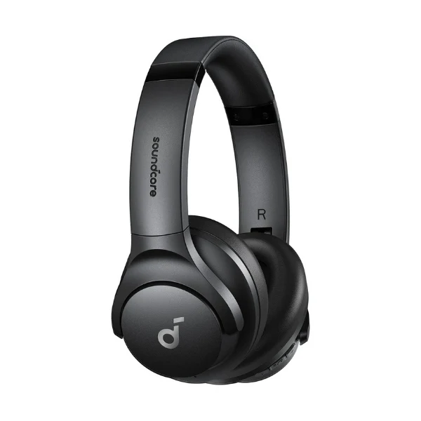 Audífonos Soundcore Q20i Inalámbricos Bluetooth Over-Ear con Cancelación Activa de Ruido y Deep Bass - Negro