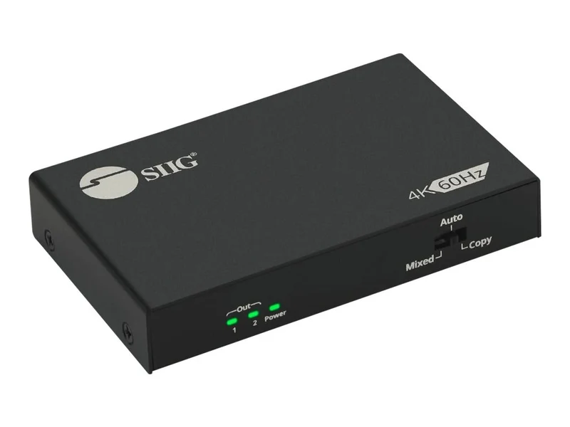 Divisor HDMI SIIG 2 Puertos 4K HDR