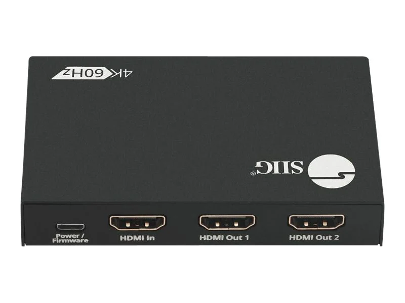 Divisor HDMI SIIG 2 Puertos 4K HDR