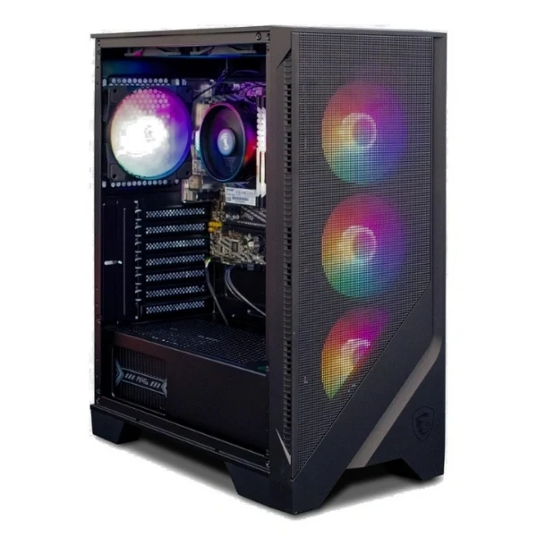 PC Computador NSX Gaming Ryzen 5 5600X - A520M - 16GB DDR4 - 1TB SSD M.2 - RTX 5060 Ti 8GB - Fuente 650W - PGR5VNS1W-17