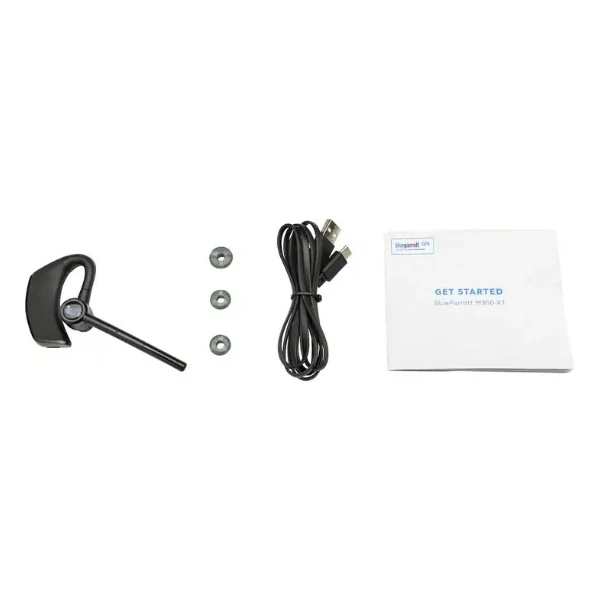 Audífonos BlueParrott M300-XT SE Mono Bluetooth con Micrófono con Cancelación de Ruido 80% - Negro