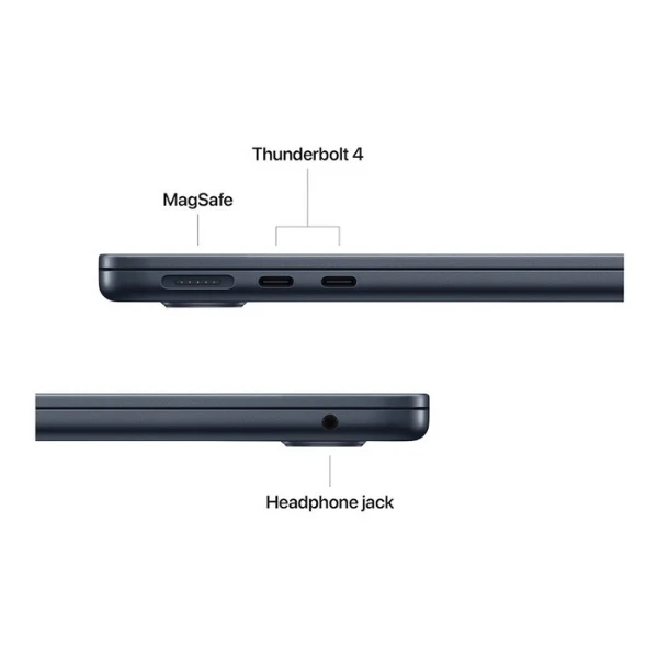 Laptop Apple MacBook Air 13 MDHE4LL/A - Apple M5 10-Core - 16GB Unified Memory - 512GB SSD - GPU 8-Core - Midnight