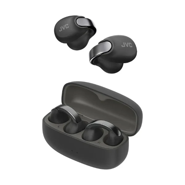 Audífonos JVC HA-NP1T True Wireless Bluetooth Open-Ear - Negro
