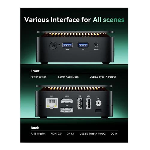 Mini PC Acemagic P0A Intel N150 - 16GB - 512GB