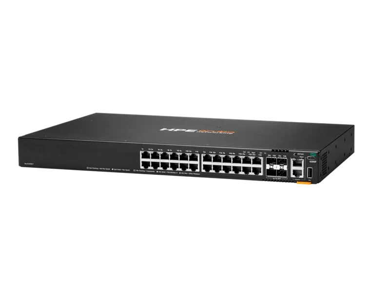 Switch de Red Aruba HPE Aruba Networking CX 6200F 24G 4SFP Switch