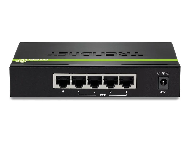 Switch de Red TRENDnet 5-Port Gigabit PoE+ Switch, TPE-TG50G