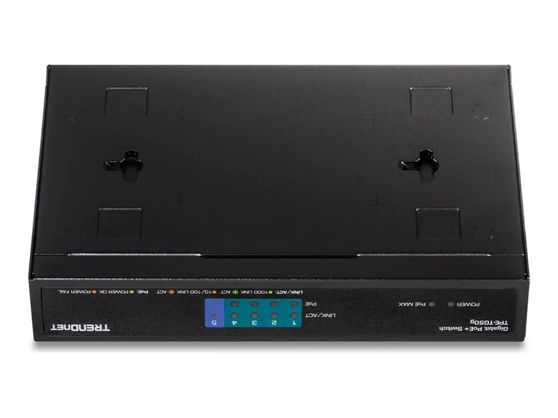 Switch de Red TRENDnet 5-Port Gigabit PoE+ Switch, TPE-TG50G