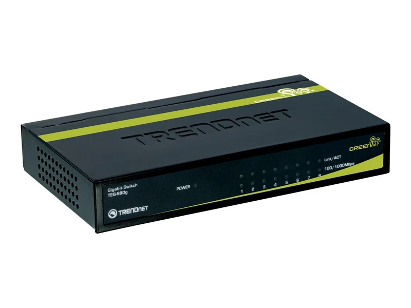 Switch de Red TRENDnet 8-Port Mini Gigabit Switch