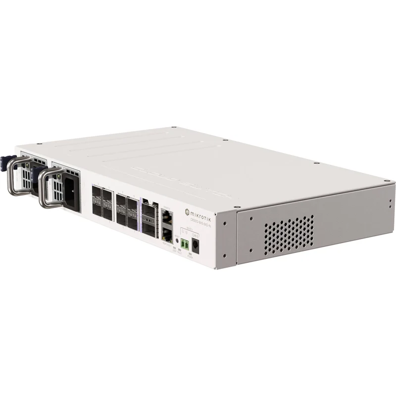 Switch de Red MikroTik CRS510-8XS-2XQ-IN 8-Port 25G SFP28 / 2-Port 100G QSFP28 Managed Network Switch