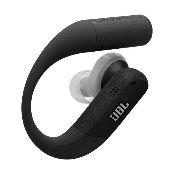 Audífonos JBL Endurance Peak 4 True Wireless Bluetooth Deportivos con Cancelación Adaptativa de Ruido - Negro y Gris