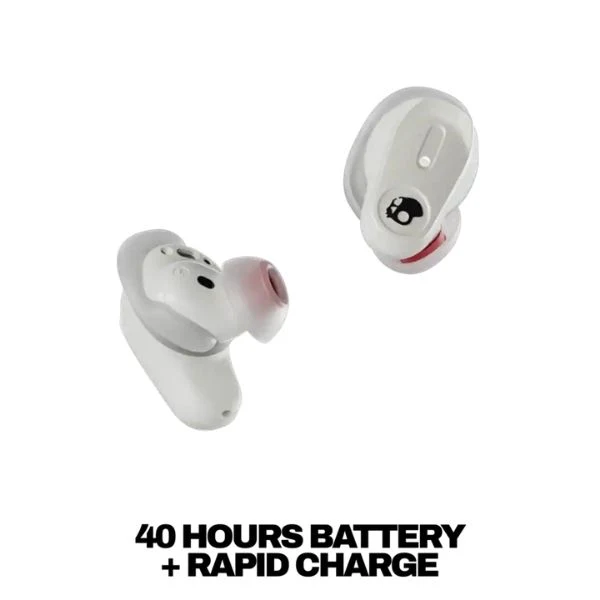Audífonos Skullcandy Method 360 ANC True Wireless Bluetooth con Cancelación Activa de Ruido y Sound by Bose - Hueso