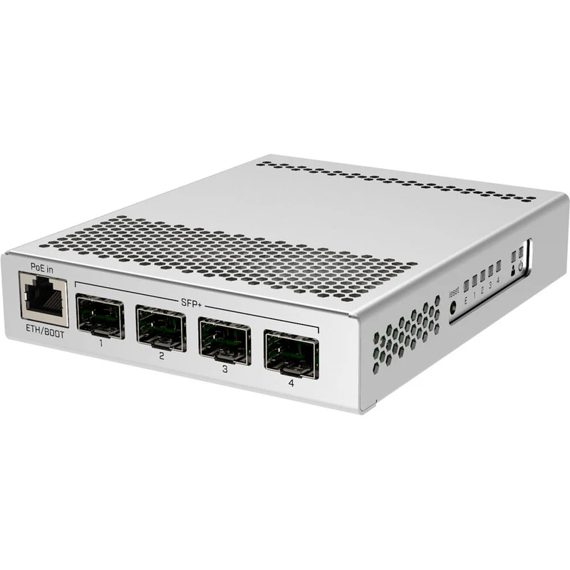 Switch de Red MikroTik CRS305-1G-4S+IN 4-Port 10G SFP+ Managed Router Switch