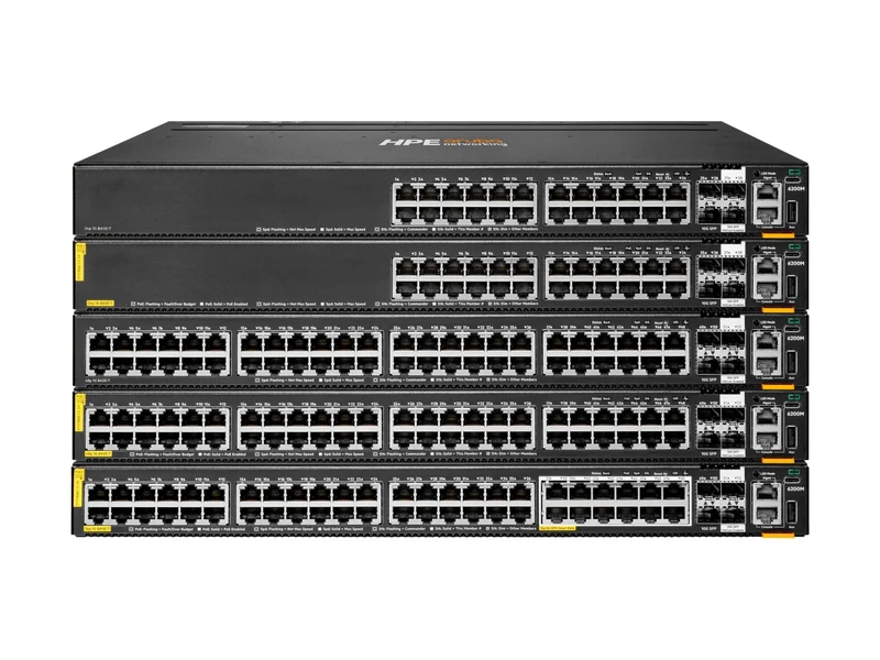 Switch de Red Aruba HPE Networking 6200M 24G Class4 PoE 4SFP+