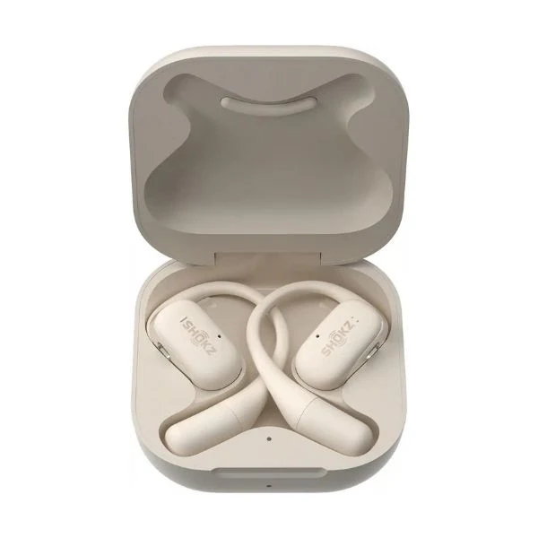 Audífonos Shokz OpenFit True Wireless Bluetooth Open-Ear - Beige