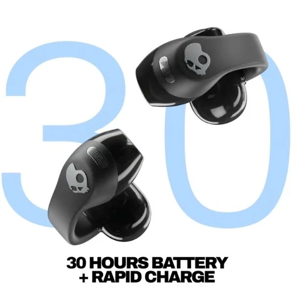Audífonos Skullcandy Push 720 Open True Wireless Bluetooth Open-Ear IP67 - Negro