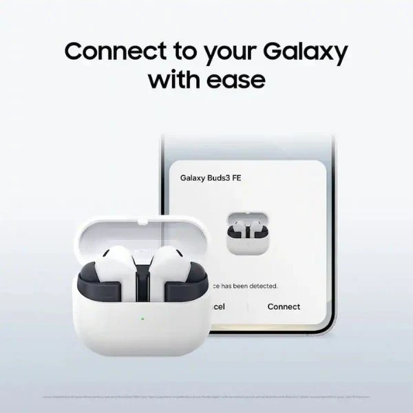 Audífonos Samsung Galaxy Buds3 FE True Wireless Bluetooth con Cancelación Activa de Ruido - Gris