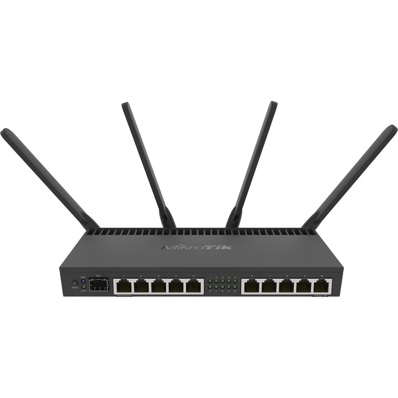 Router MikroTik RB4011iGS+5HacQ2HnD-IN AC2000 Wireless Dual-Band Gigabit Passive PoE Compliant Managed Network Router