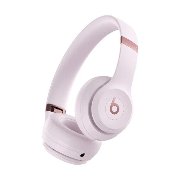 Audífonos Beats Solo 4 Inalámbricos Bluetooth On-Ear con Audio Espacial - Rosa Nube