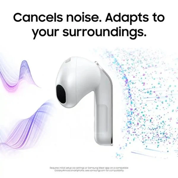 Audífonos Samsung Galaxy Buds4 True Wireless Bluetooth con Cancelación Activa de Ruido y Audio 360 - Negro