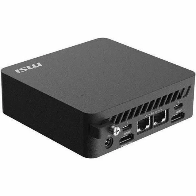 Mini PC MSI Cubi NUC AI+ 3MG Cubi NUC AI+ 3MG-017US Desktop Computer, Intel Core Ultra 9 16 Núcleos, 16GB DDR5, 1 TB PCI