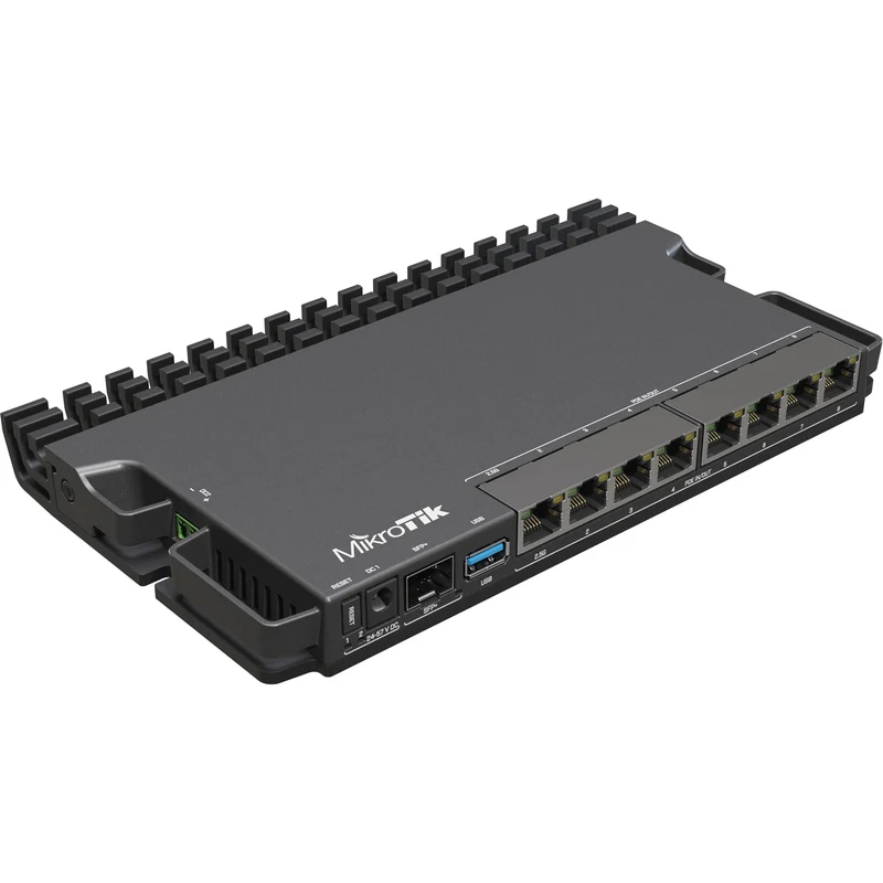 Router MikroTik RB5009UPr+S+IN 8-Port Multi-Gig PoE Router
