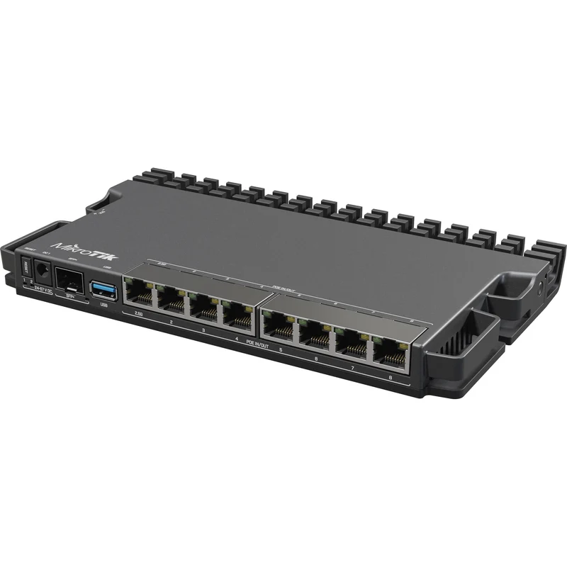 Router MikroTik RB5009UPr+S+IN 8-Port Multi-Gig PoE Router