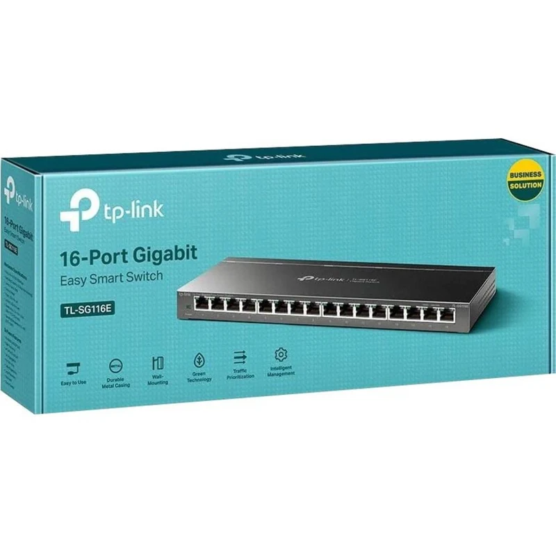 Switch de Red TP-Link TL-SG116E