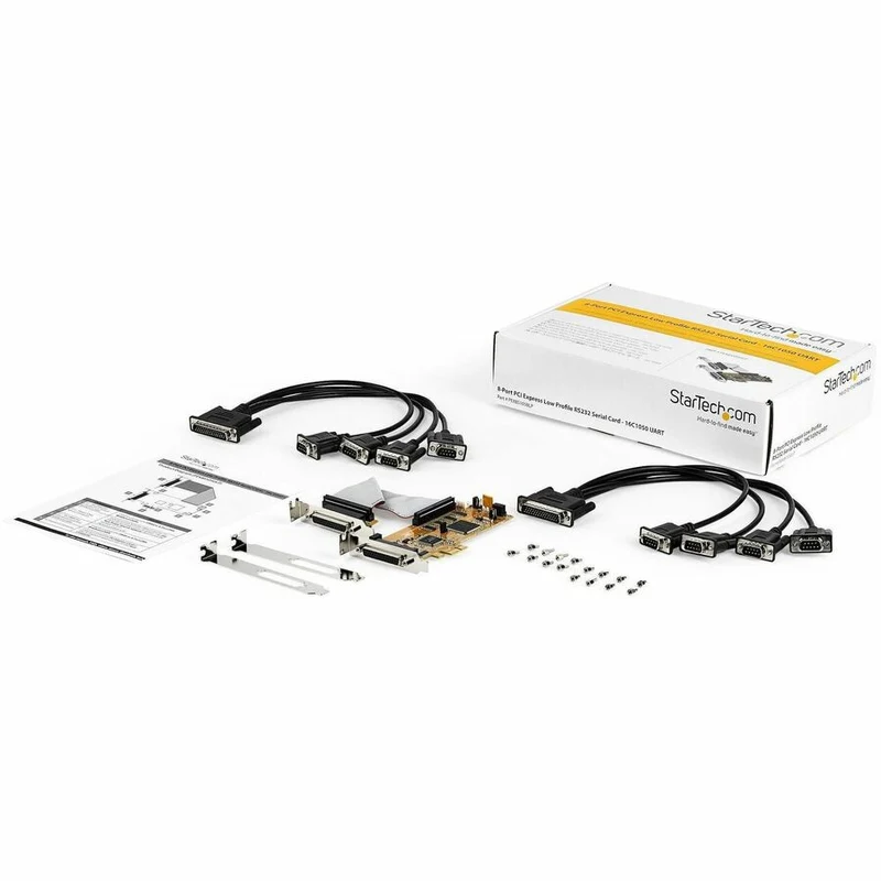Adaptador de Red StarTech.com StarTech 8-Port PCI Express RS232 Serial Adapter Card